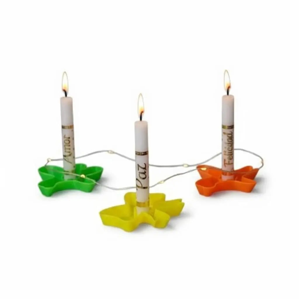 Soporte Para Velas - Set X 5 Unidades - Muebles Dummi