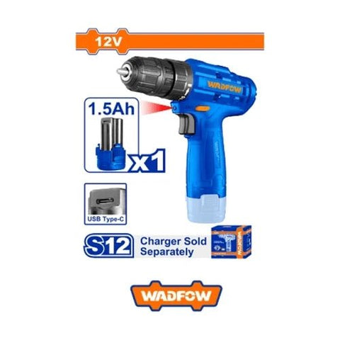Taladro 12V Inalámbrico 0-750Rpm 20Nm M3/8 - Muebles Dummi