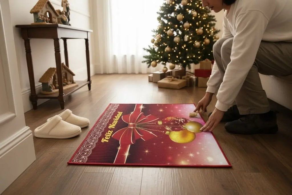 Tapete Navideño Decorativo - Muebles Dummi