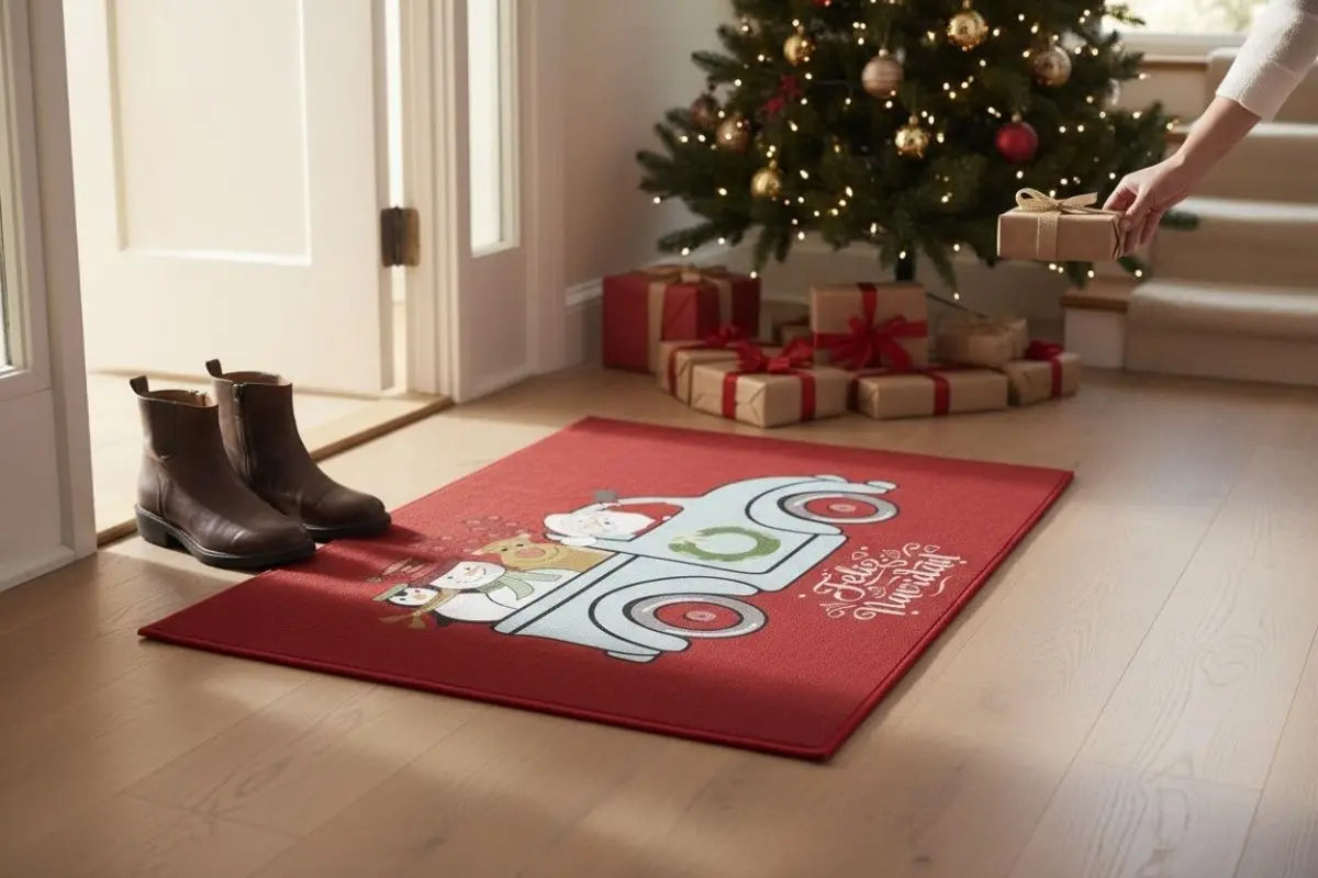 Tapete Navideño Decorativo - Muebles Dummi