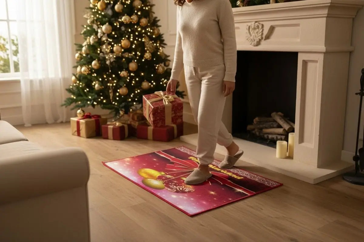 Tapete Navideño Decorativo - Muebles Dummi
