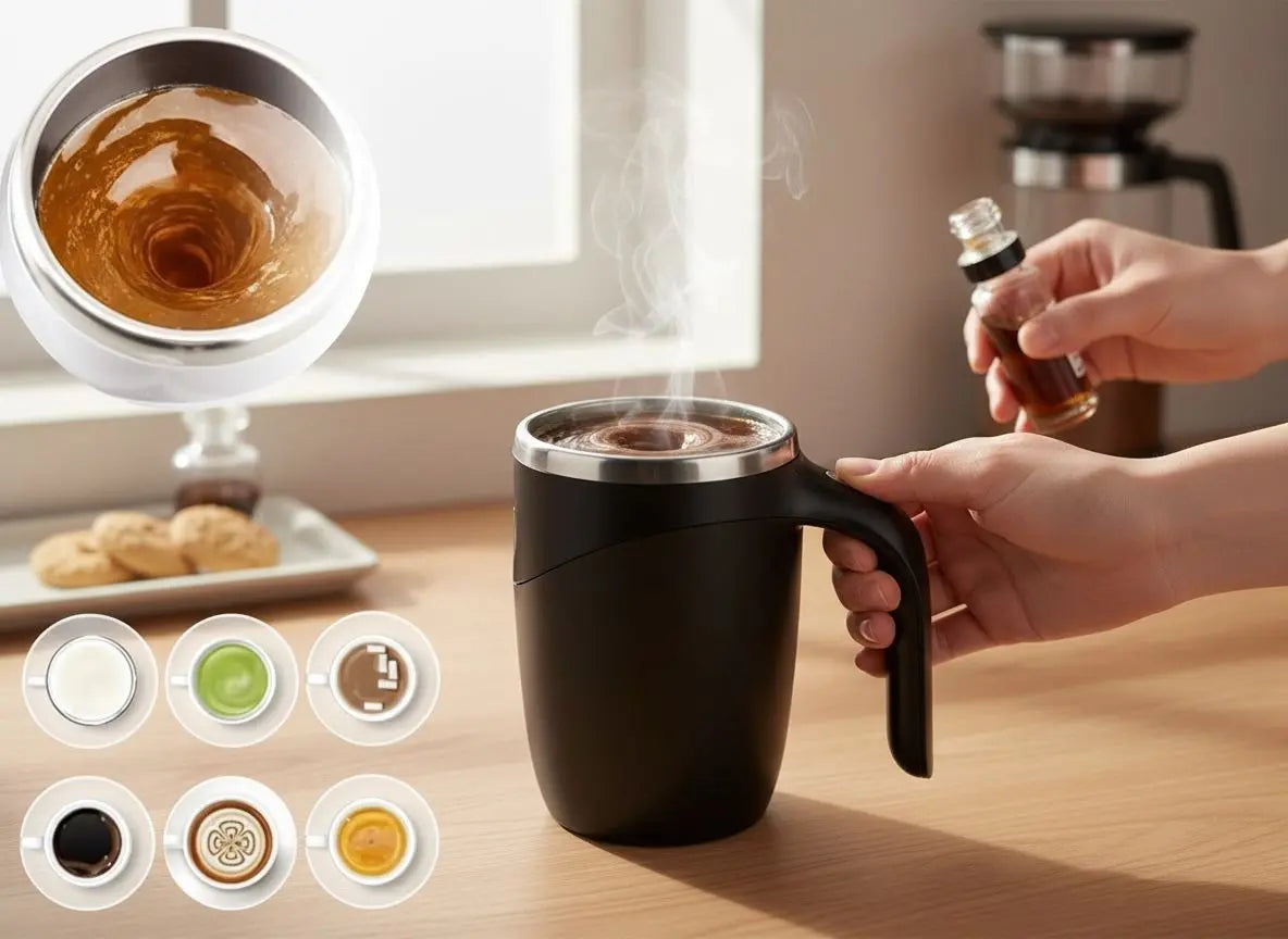 Taza Mug Mezclador Batidos Automatico Recargable - Muebles Dummi