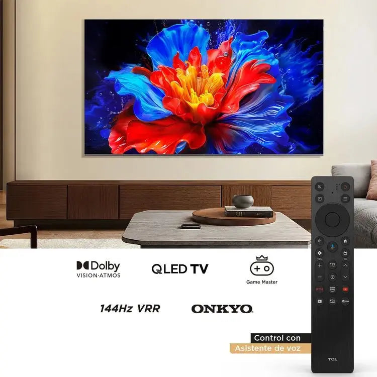 Televisor Smart TV TCL 98" Pulgadas UHD QLED - Muebles Dummi