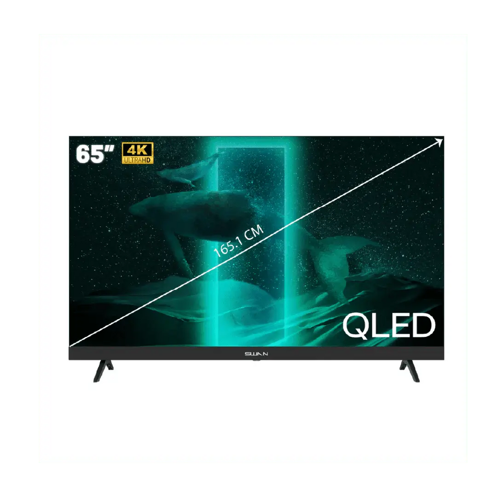 Televisor Swan 65" - 4K Ultra HD QLED - Smart TV - Muebles Dummi
