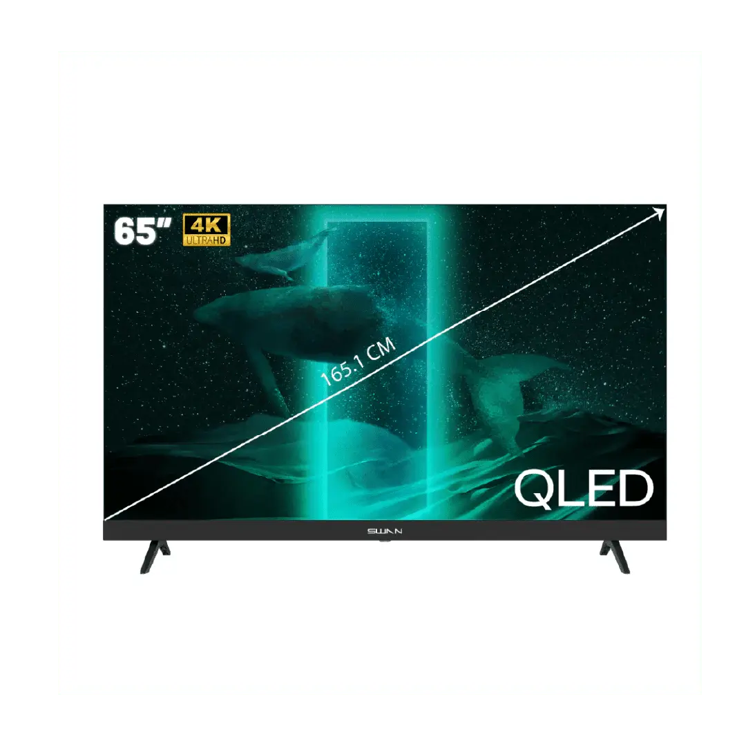Televisor Swan 65" - 4K Ultra HD QLED - Smart TV - Muebles Dummi
