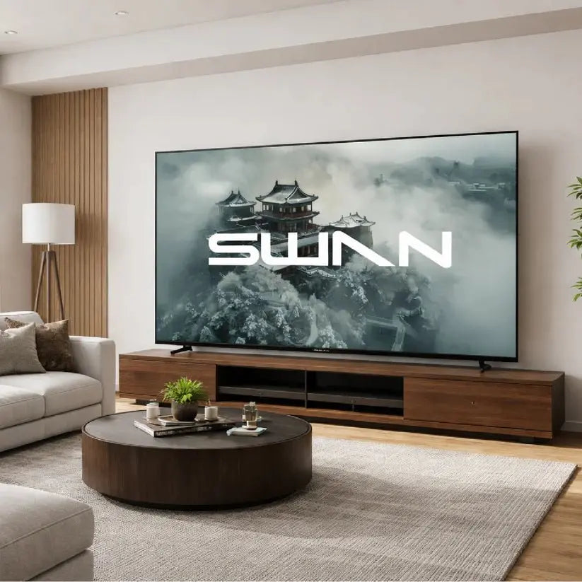 Televisor SWAN 75" UHD 4K QLED SMART - Muebles Dummi