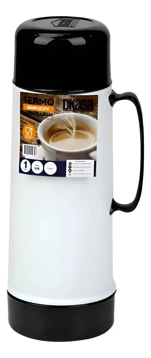 Termo Para Bebidas Calientes Dkasa 1 Litro Liso - Muebles Dummi
