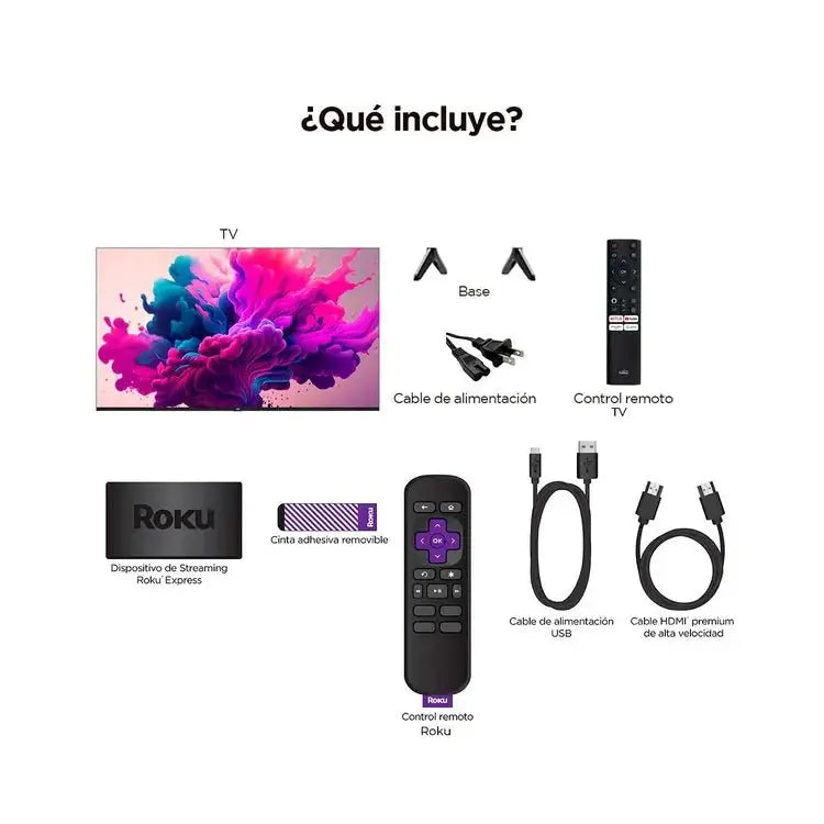 TV KALLEY 55" Pulgadas 4K UHD Smart TV - Muebles Dummi