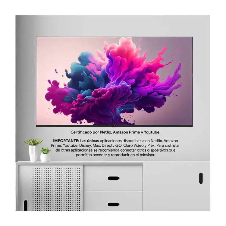 TV KALLEY 55" Pulgadas 4K UHD Smart TV - Muebles Dummi