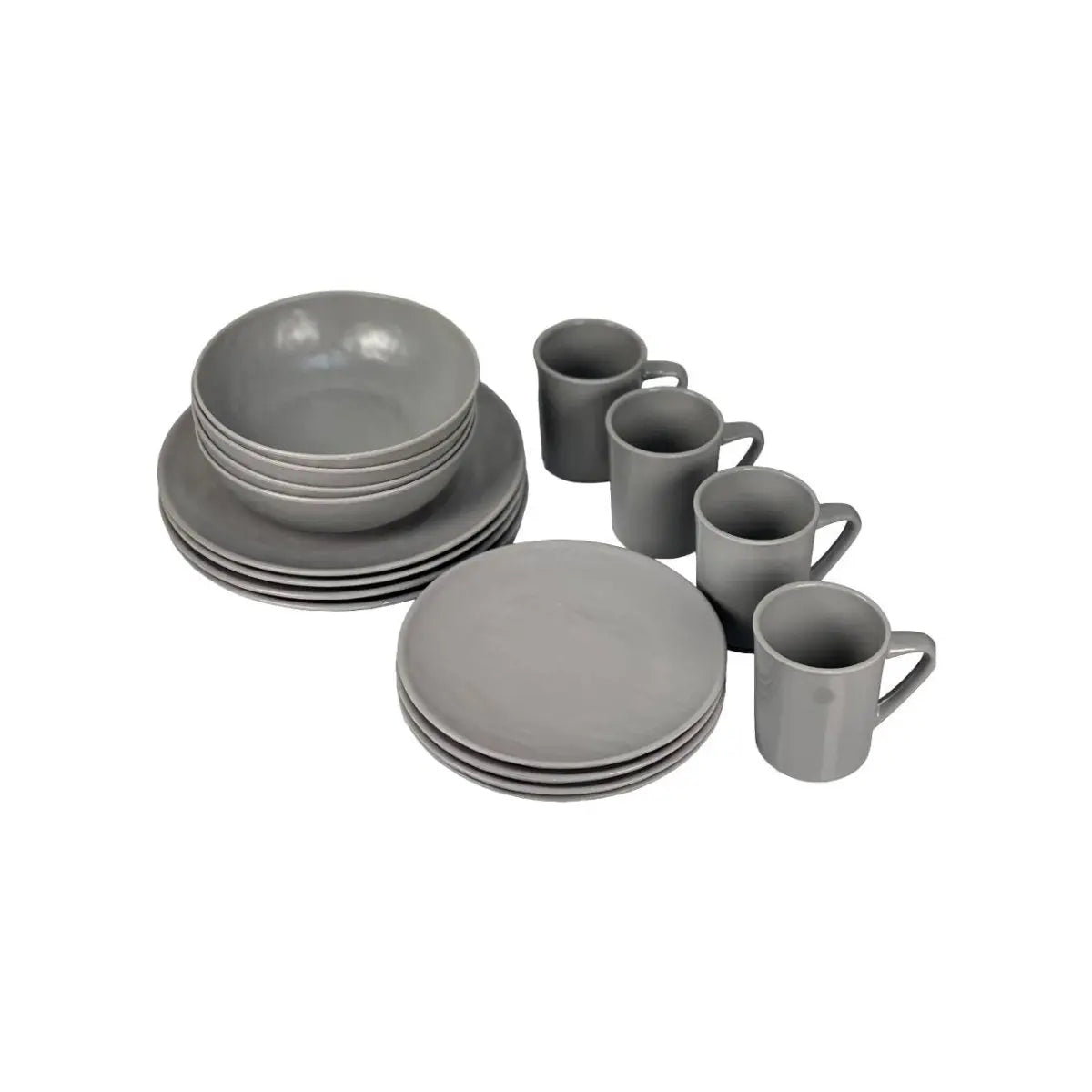 Vajilla Melamina Simplicity 16 Piezas - Muebles Dummi