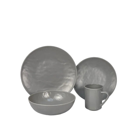 Vajilla Melamina Simplicity 16 Piezas - Muebles Dummi