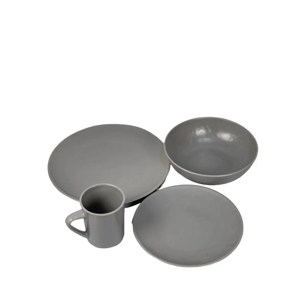 Vajilla Melamina Simplicity 16 Piezas - Muebles Dummi