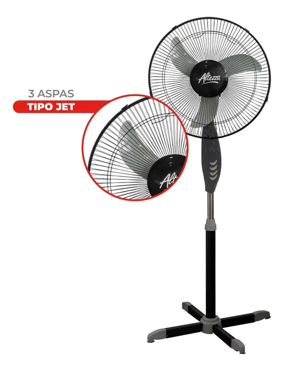 Ventilador Altezza Pedestal 16 Pulgadas - Muebles Dummi