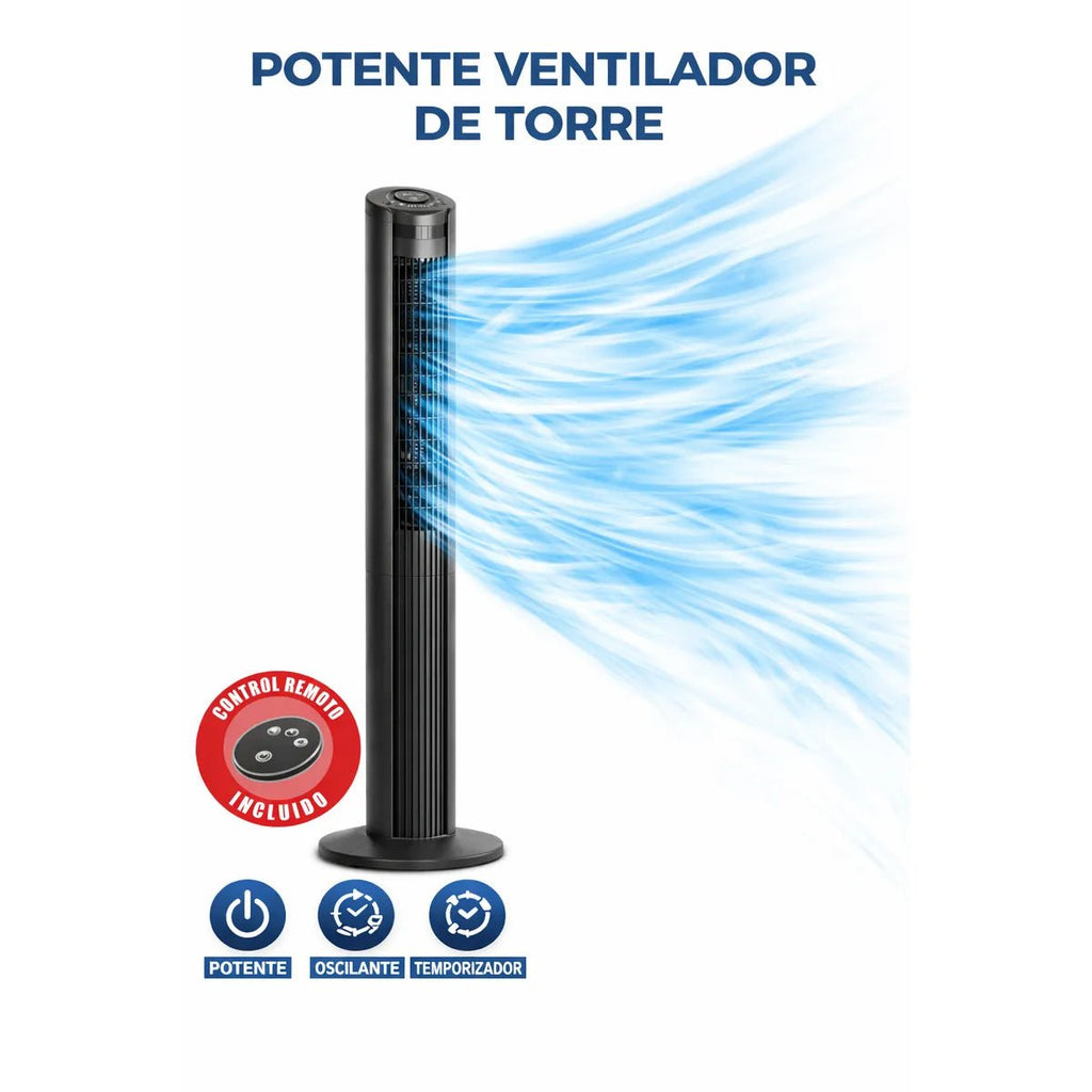 Ventilador de Torre a Control Remoto Sankey - Muebles Dummi