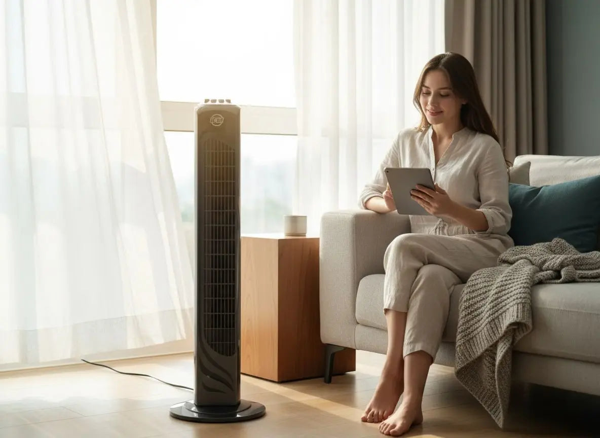 Ventilador De Torre Icm 45W 75cm - Muebles Dummi