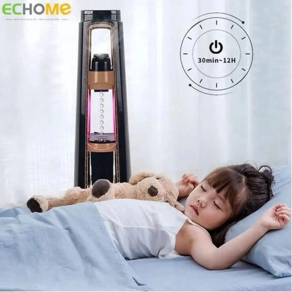 Ventilador de Torre Sin Aspas Con Rociador - Muebles Dummi