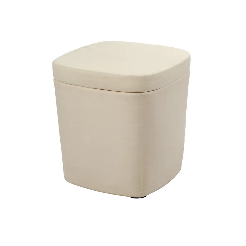 Puff Baul Tapizado Taupe