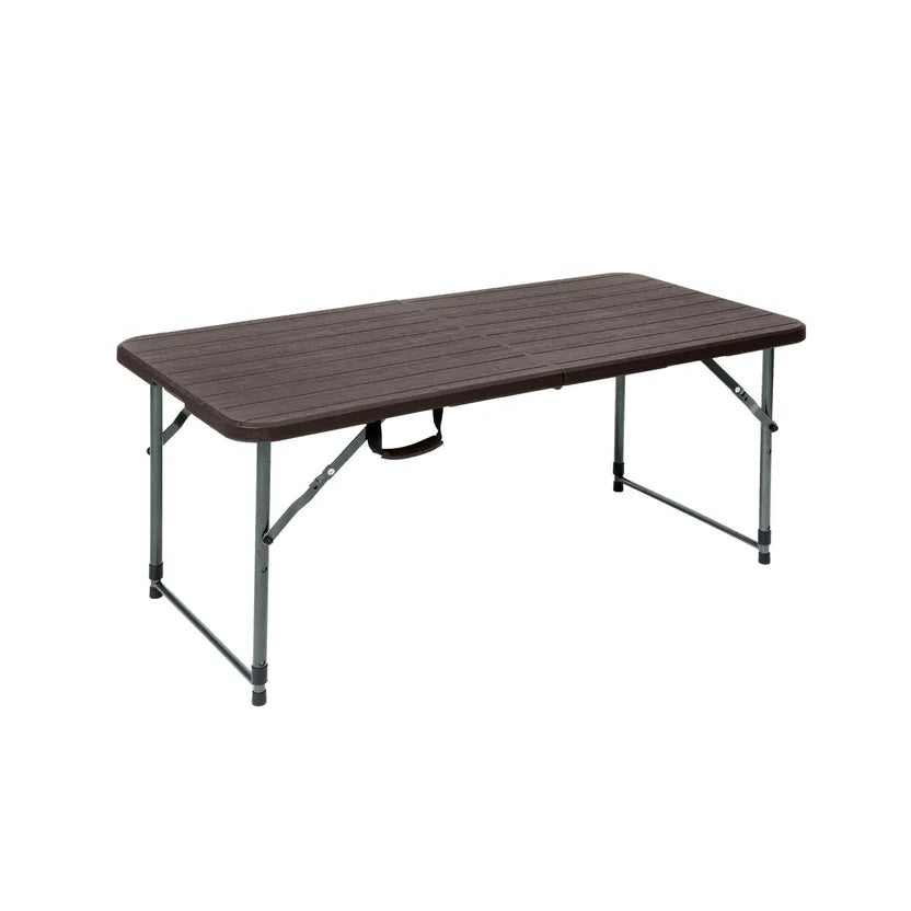 Mesa Plegable 3 Alturas de Barra - Apariencia Madera