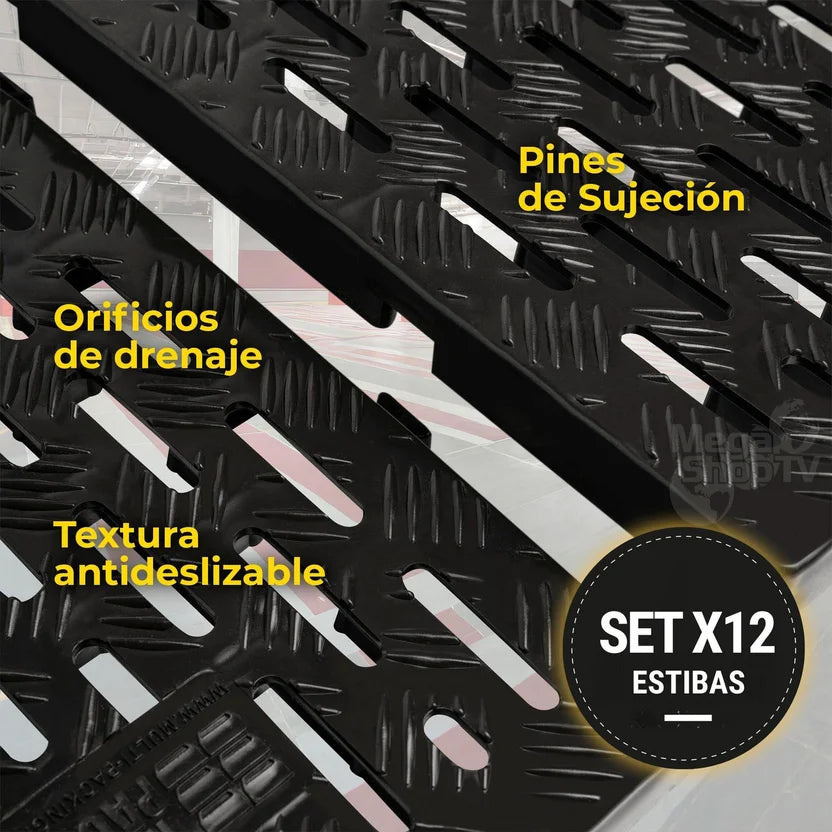 Estiba Industrial Plastica - Set X 12