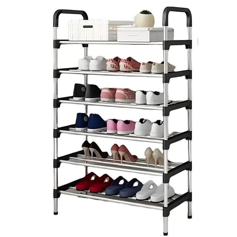 Organizador de Zapatos Metalico 6 Niveles Zapatero