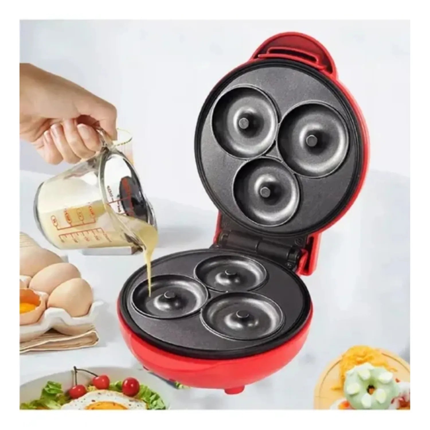 Maquina Para Mini Donas Rosquillas Antiadherente
