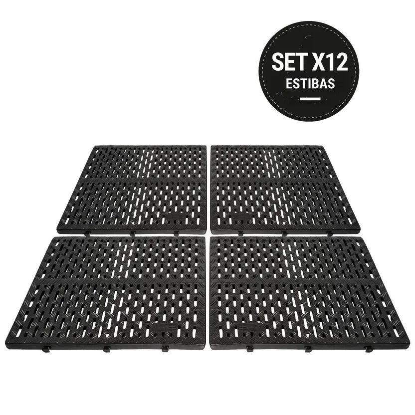 Estiba Industrial Plastica - Set X 12