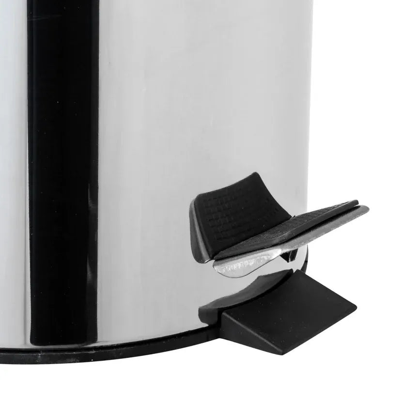 Papelera En Acero de Pedal 7 Litros