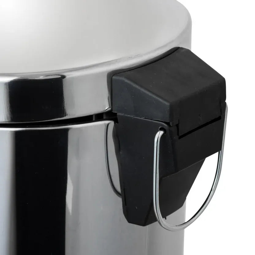 Papelera En Acero de Pedal 7 Litros