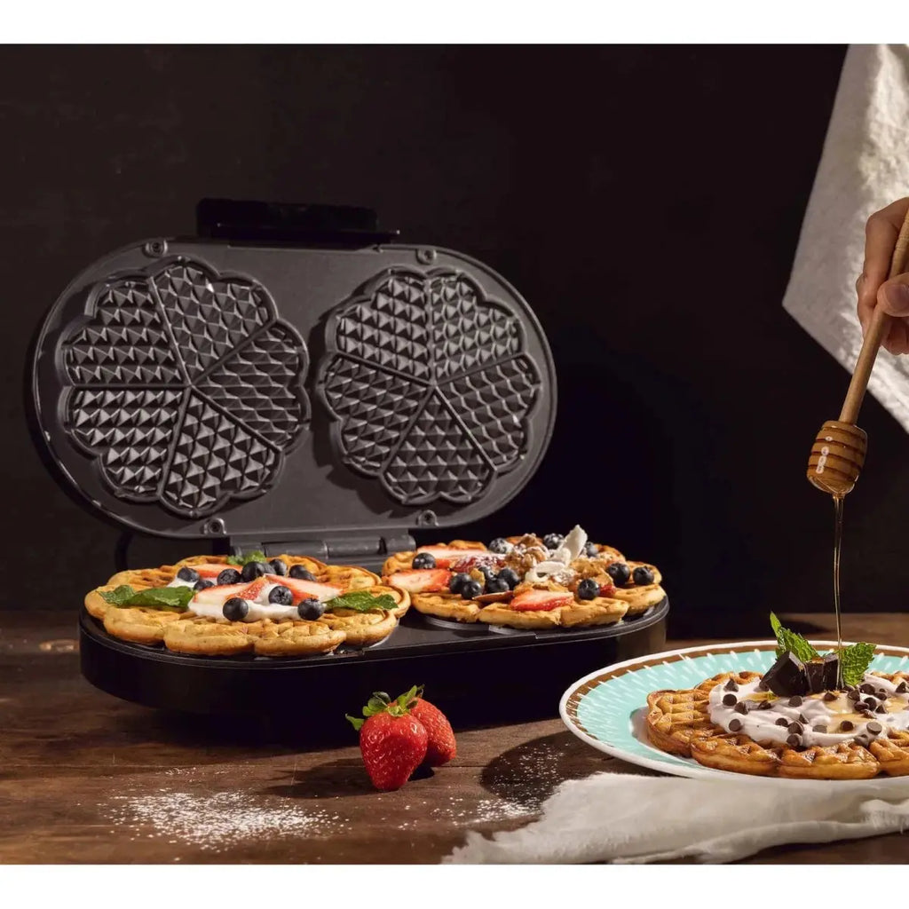 Wafflera Antiadherente de 2 Puestos - Muebles Dummi