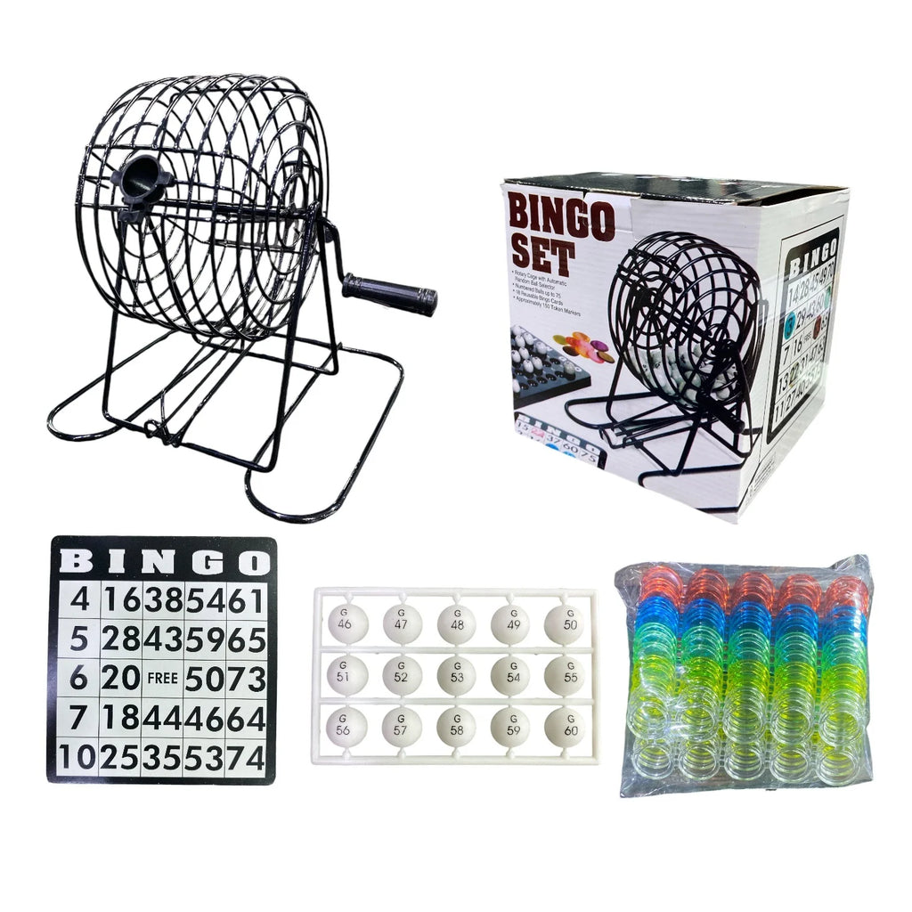Set Bingo Juego De Mesa Familiar